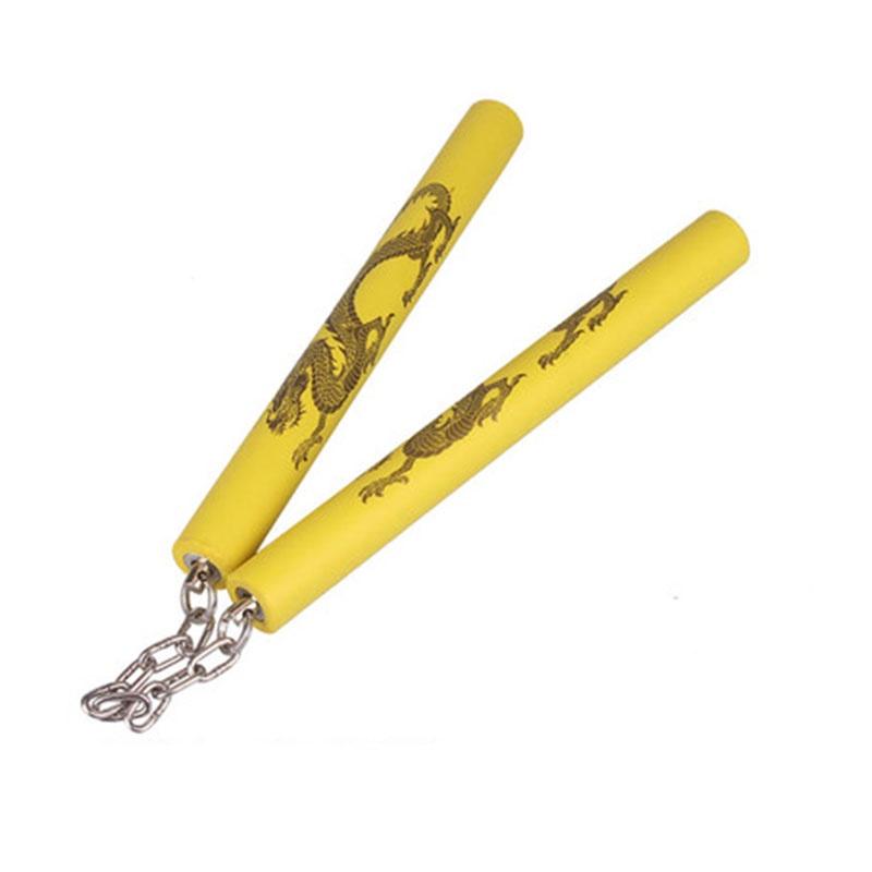 Foam Martial Nunchuck Stick Kid Adult Practice Karate Weapon Toy Fitness Tool