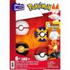 Mega-pokémon-dresseur de pokémon de type feu-coffret de construction htj06