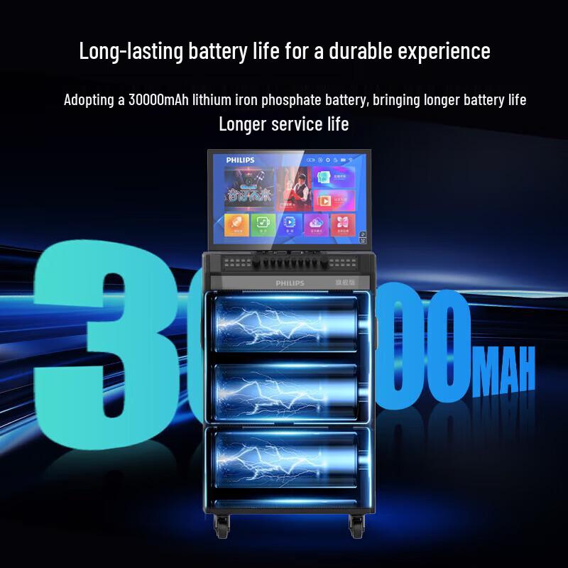 Philips SD660 Portable Karaoke Speaker System