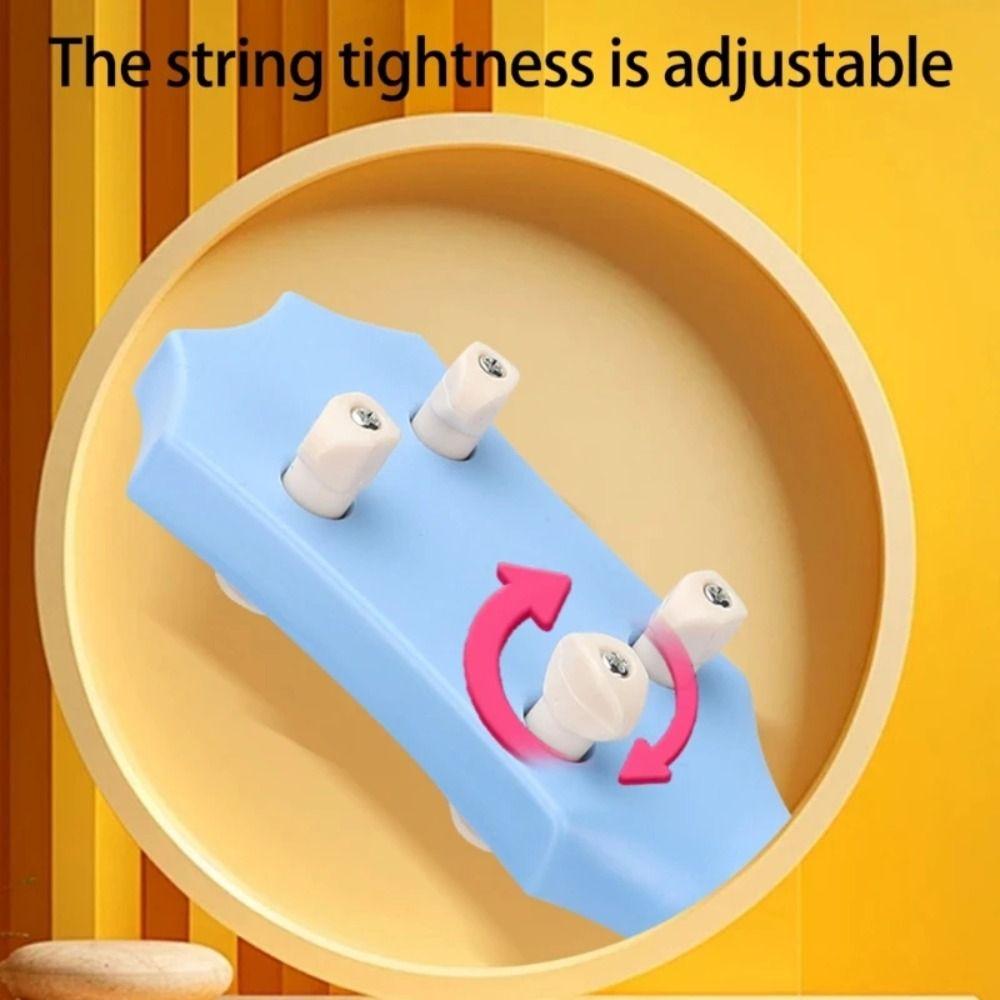 4 Strings Simulation Ukulele Toy Animal Musical Instrument Toy Children Guitar Toy  Play Activity