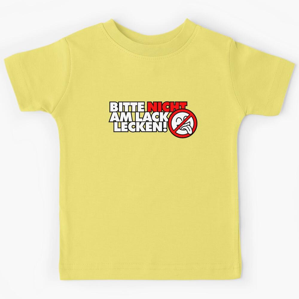 Please don t lick the paint! Kids T-Shirt 170