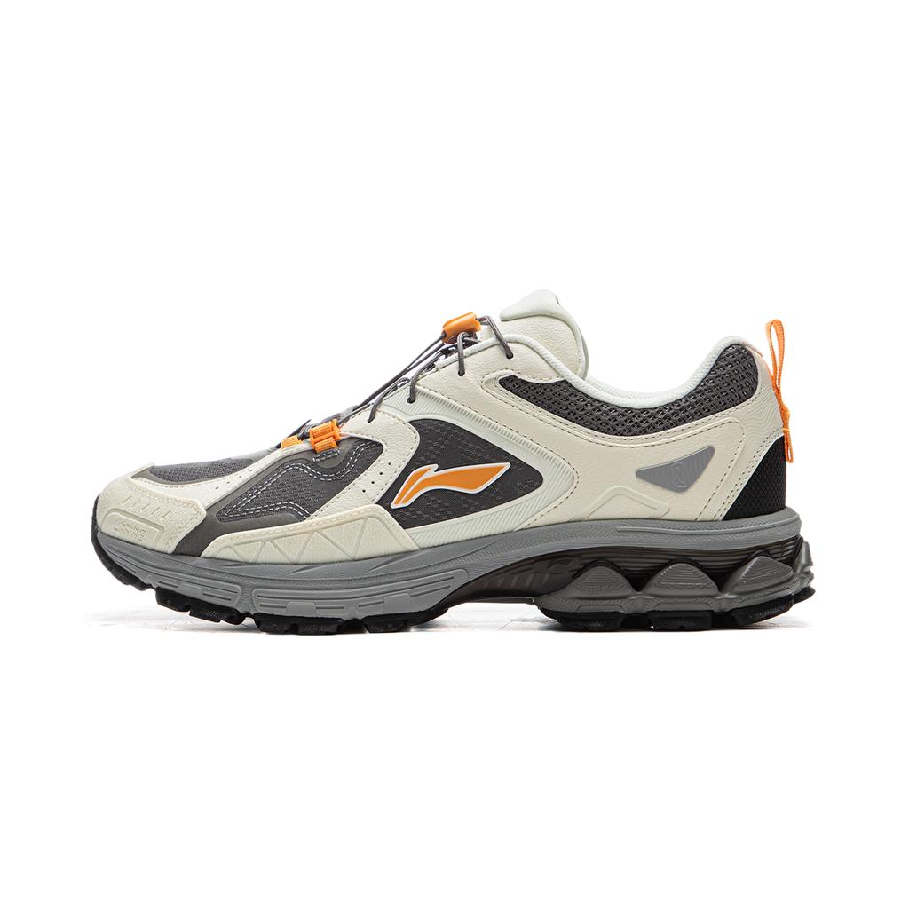 Li Ning Fuyou 2.0 Trail V2 Classic Retro Double Cushioning Stable Non-Slip Wear-Resistant Support Low-Top Running Shoes Men sneaker ARXU023-3