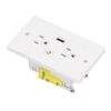 Smart Wall Outlet USB Voice Control Multifunctional WiFi Wall Socket for Home Office  AC