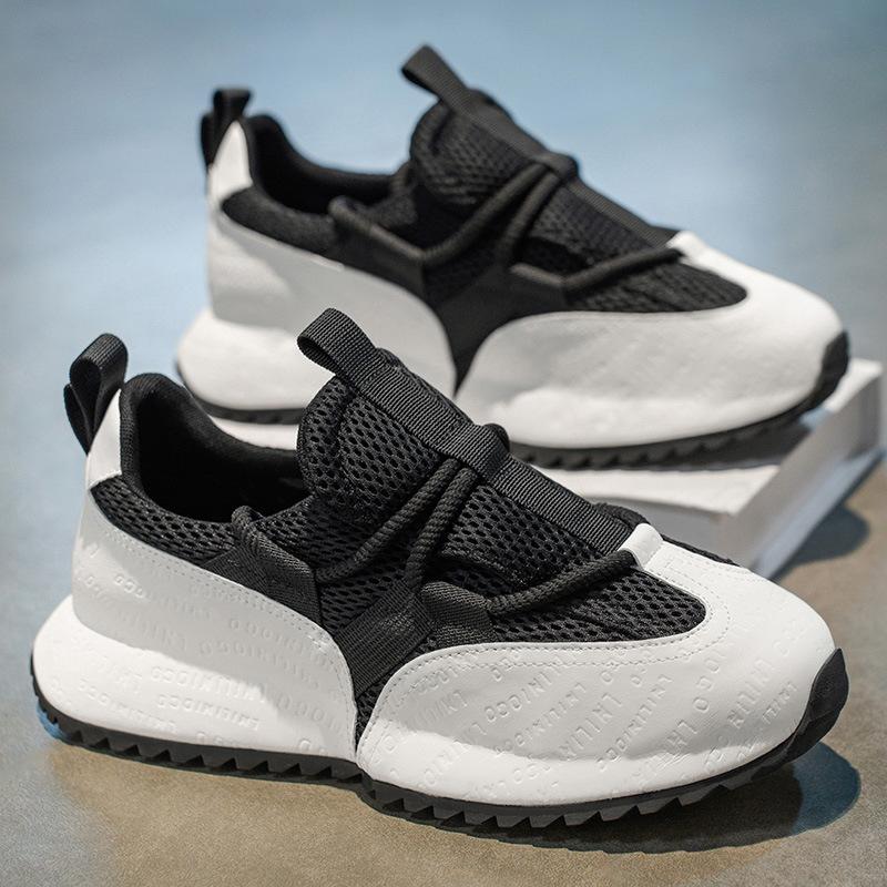 

Men s shoes 2025 summer new breathable mesh comfortable fashion versatile non-slip wear-resistant trendy casual sports shoes 44