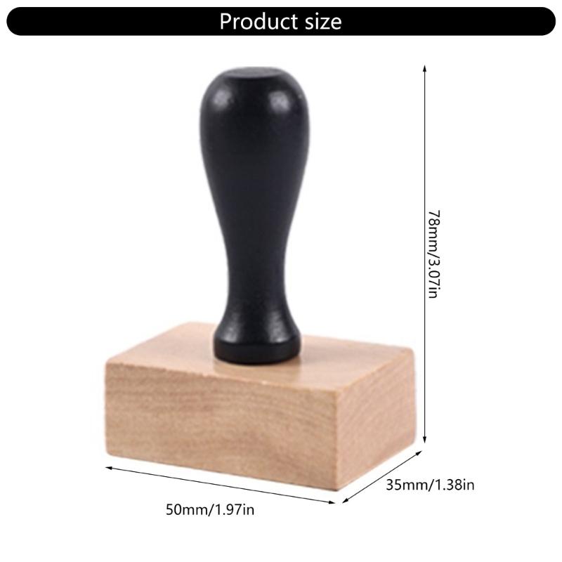 Small Ink Blending Tool with Foams Replacement and Wood Handle For Classroom Scrapbooking