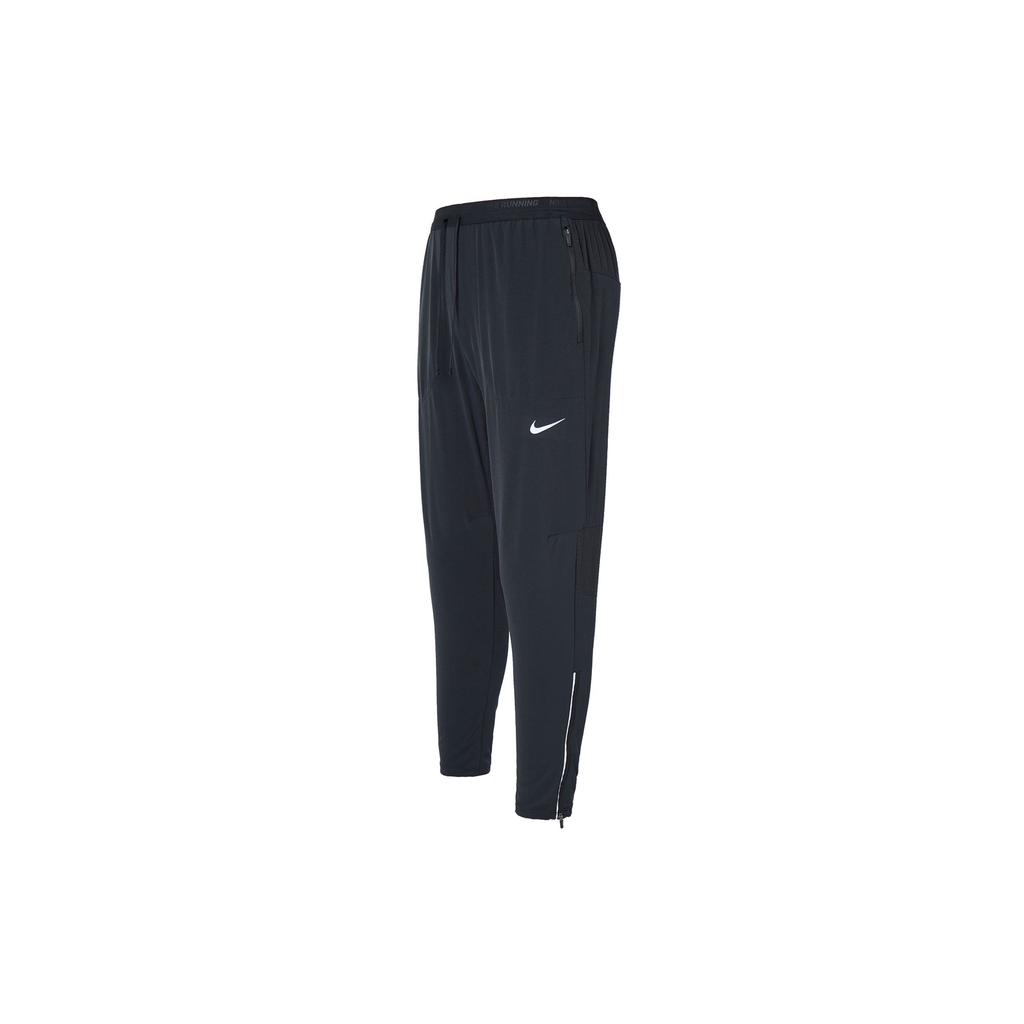 Nike Casual Logo Print Straight-Leg Reflective Sports Pants Men Bottoms Black DQ4746-010