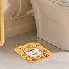 Silicone Floor Drain Cover Cartoon Dog Sewer Filter Pad  for Bathroom Hair Collection