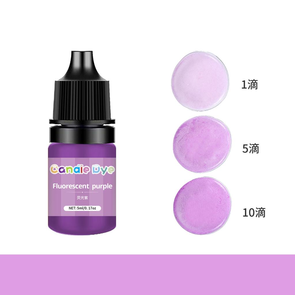 36 Colors Candle Making Dye, Highly Concentrated Liquid Oil-Based Coloring for Soy Wax, Bees Wax, Gel Wax - Easy Color and Safe