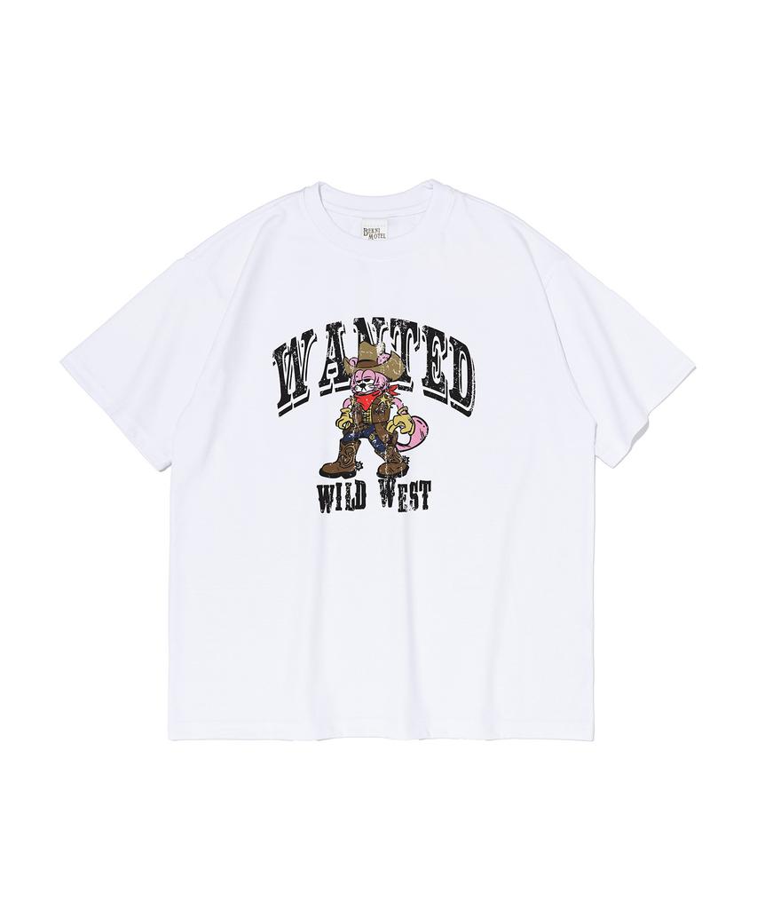 BERNI Wanted Short Sleeve T-Shirt (White)