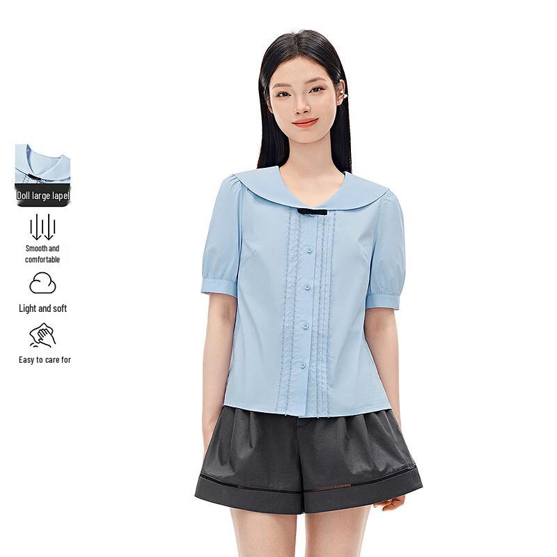 Ledin Sweet Peter Pan Collar Blouse L/165