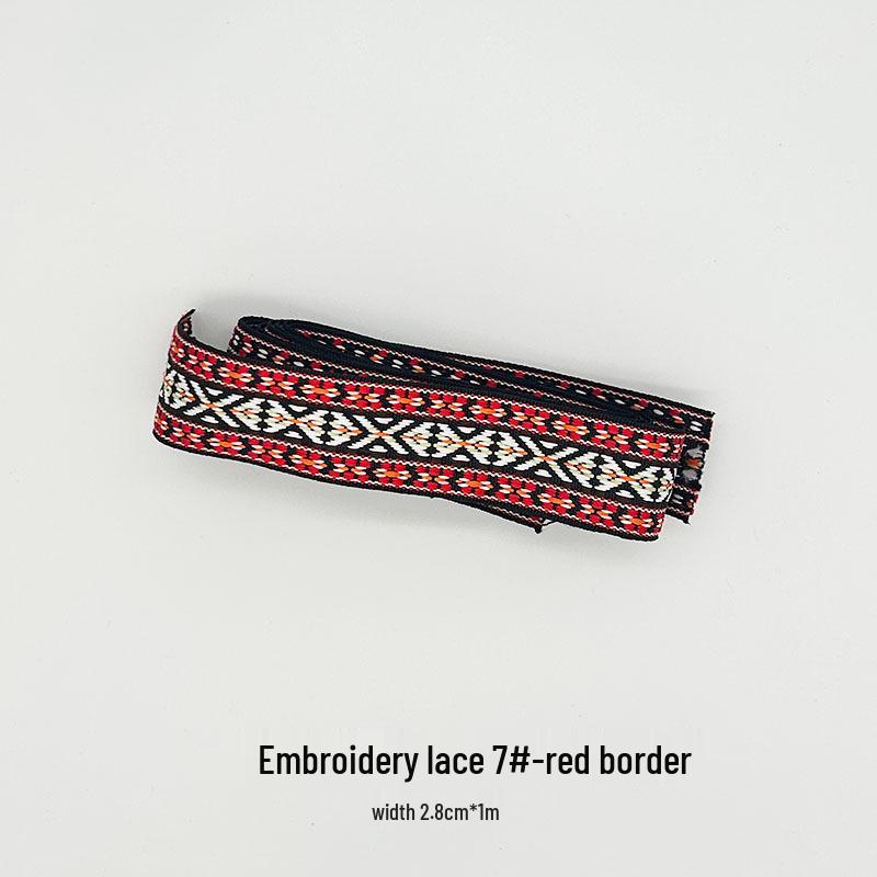 Zhuang Brocade Bamboo Fan Material Kit - Intangible Cultural Heritage Round Fan for Kindergarten