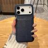 Magnetic Leather Card Holder Phone Case for iPhone 17 Pro Max
