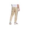 Adidas Originals Classic Sports Series Retro Minimalist Comfortable Versatile Casual Pants Unisex Bottoms Mist-Light-Brown JL8403