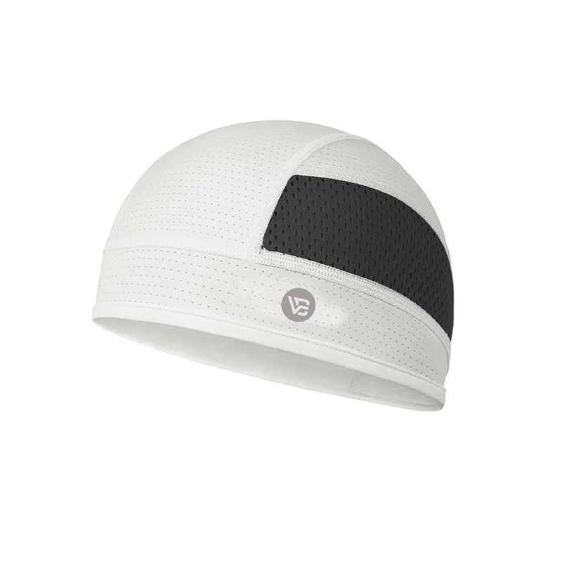 

New Lu Sports Cap Men s and Women s Summer Thin Ice Silk Mesh Breathable Sun Protection Hat Leisure Riding Helmet Liner Upgraded Hat [White] Mark 2