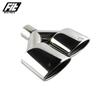 1 PCS Car Muffler Exhaust Tips Y type Oval dual exhaust tip for W204 C-class modifiy C63
