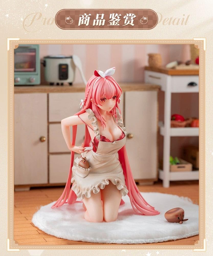 AniMester White Rabbit Rosu Apron Scale PVC ABS Painted Complete Figure Ver. 1/7 &