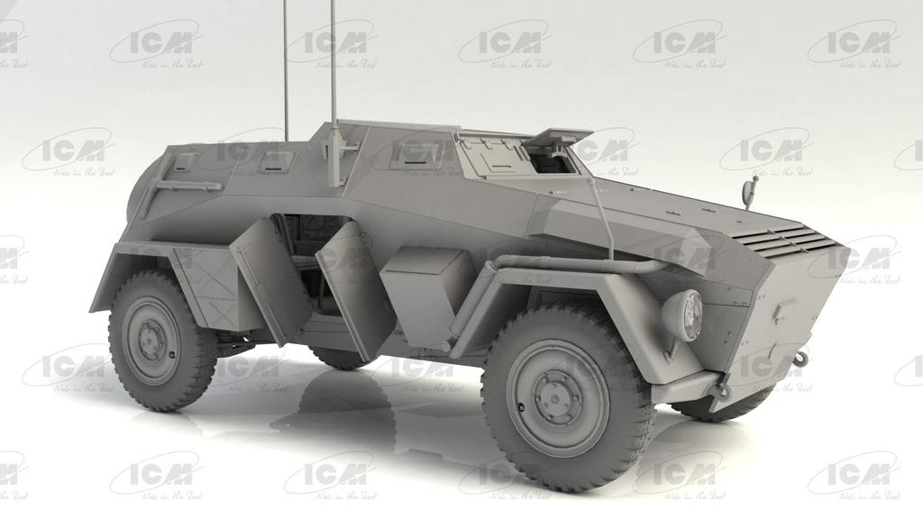ICM German Army Plastic Model 35110 1/35 Sd.Kfz.247 Ausf.B