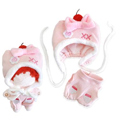 Kigurumi Cap & Clothes Set [for 10cm] Pink, Plush Clothes, Kigurumi Accessories, Otaku Activities, Doll Mascot, Kpopdoll Costume [Used]