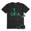 Spizike Pine Green Black Anthracite T Shirt Match 1OAK
