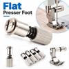 Silver Presser Foot Fastener Metal Sewing Machine Feet Quick Auxiliary Holder  For Domestic Sewing
