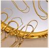 Snake With Rope Double Chain Herringbone Necklace, Layered Necklace for Women Bestfriend Birthday Gift