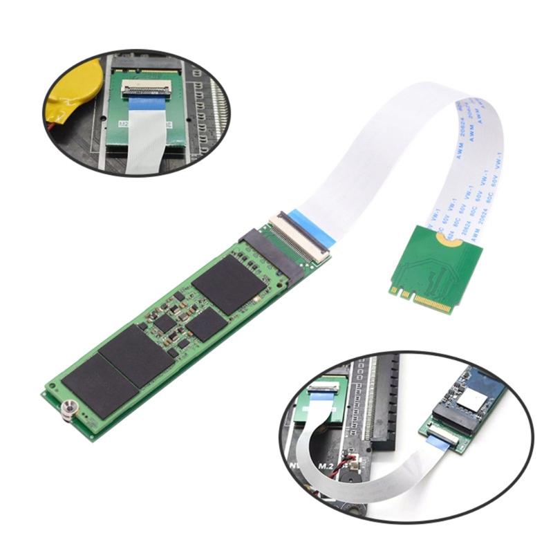 M.2 A+E Key to NVME M Key Converters for SSDs Port Extension for 2230 2240 2260 2280