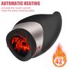 Neue automatische Heizung Oralsex Männlicher Masturbator 9 Saugvibrator Männliche Penispumpe Penisverzögerungstrainer Oralsexspielzeug Oralmassagegerät Sexspielzeug