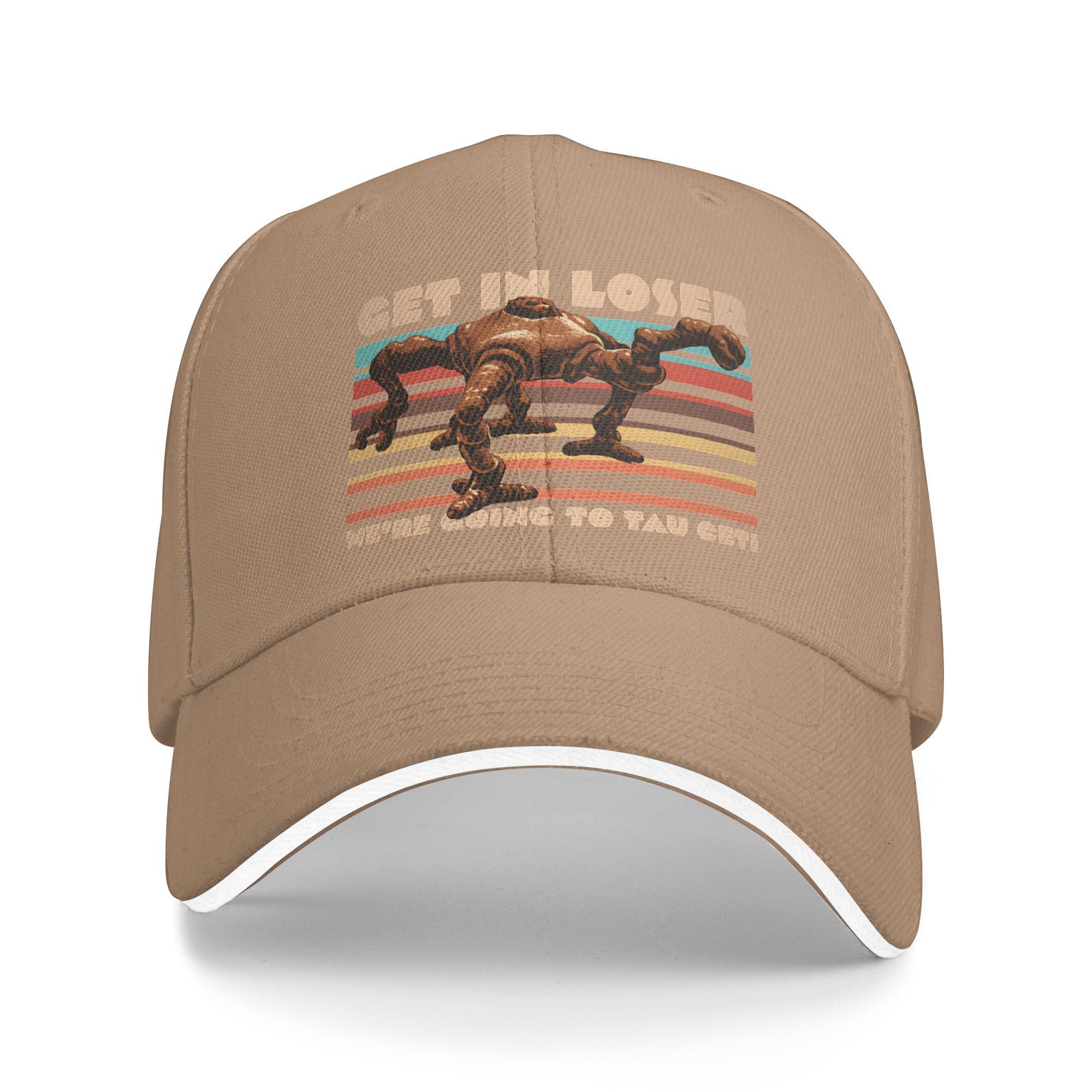 

Get In Loser Project Hail Mary Sun Baseball Cap Summer Classic Trucker Hat For Unisex Men Outdoor Sport Baseball Caps As Picture хаки
