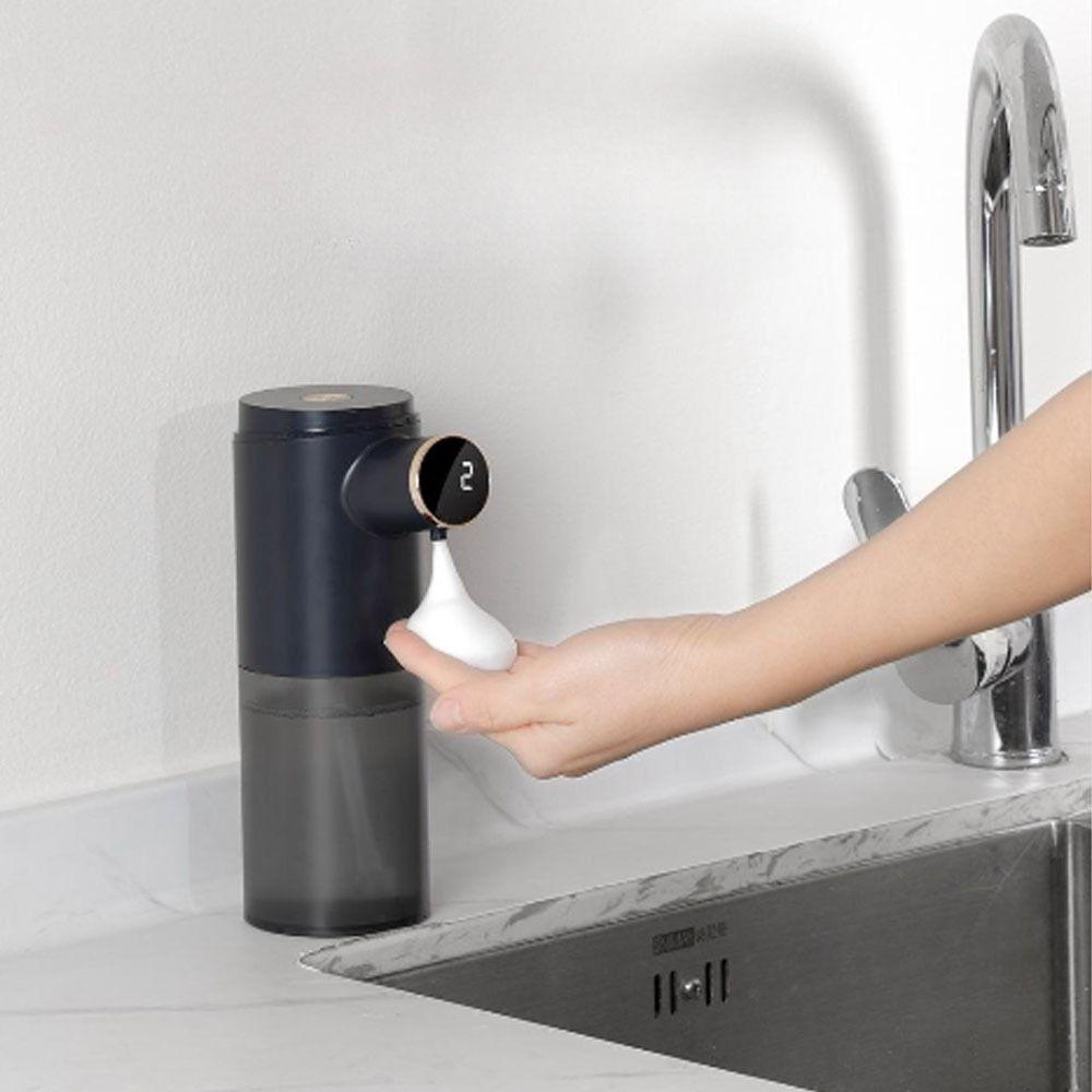 

Hand Washer Rechargeable Sanitizer ABS Electric Foam Dispenser Kitchen белый