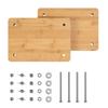 Wooden Book Binding Kits 2/3 Layer Book Press Binding Machine Bamboo Book Press  Book Binding Tool
