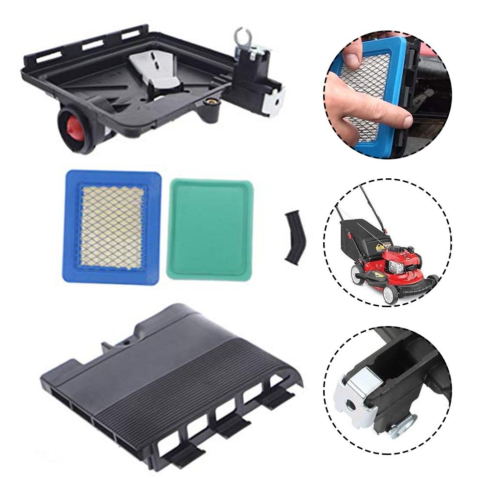 High Quality Air Cleaner Cover Replacement With Air Filter 692298 795259 Air Cleaner Primer Base Plastic+Metal