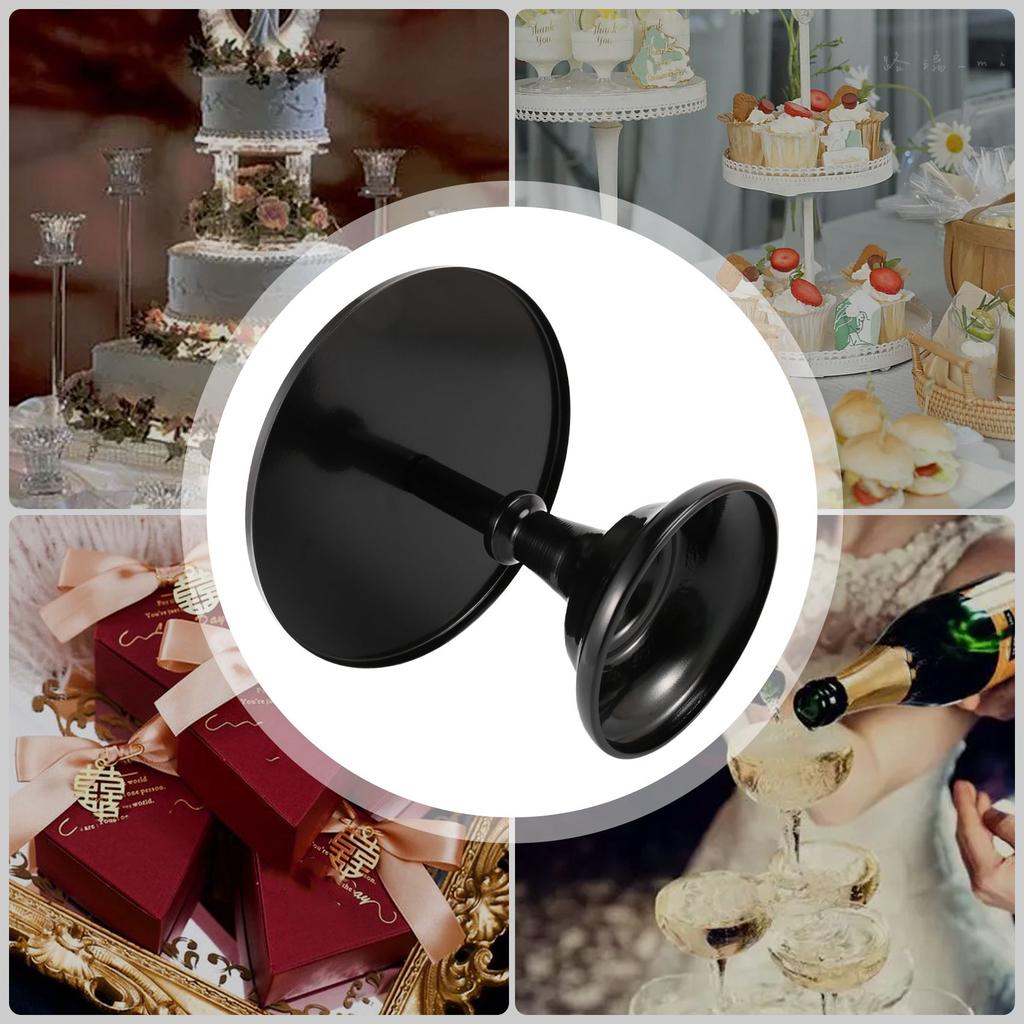 ABWR-12 Inch Iron Round Cake Stand Cake Plate Pedestal Dessert Holder Wedding Birthday Party