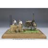 Fine Molds 1/35 Military Series Imperial Japanese Army Field Cooking Set Type 97 Boiling Water Cart Plastic Model FM61 Mold Color