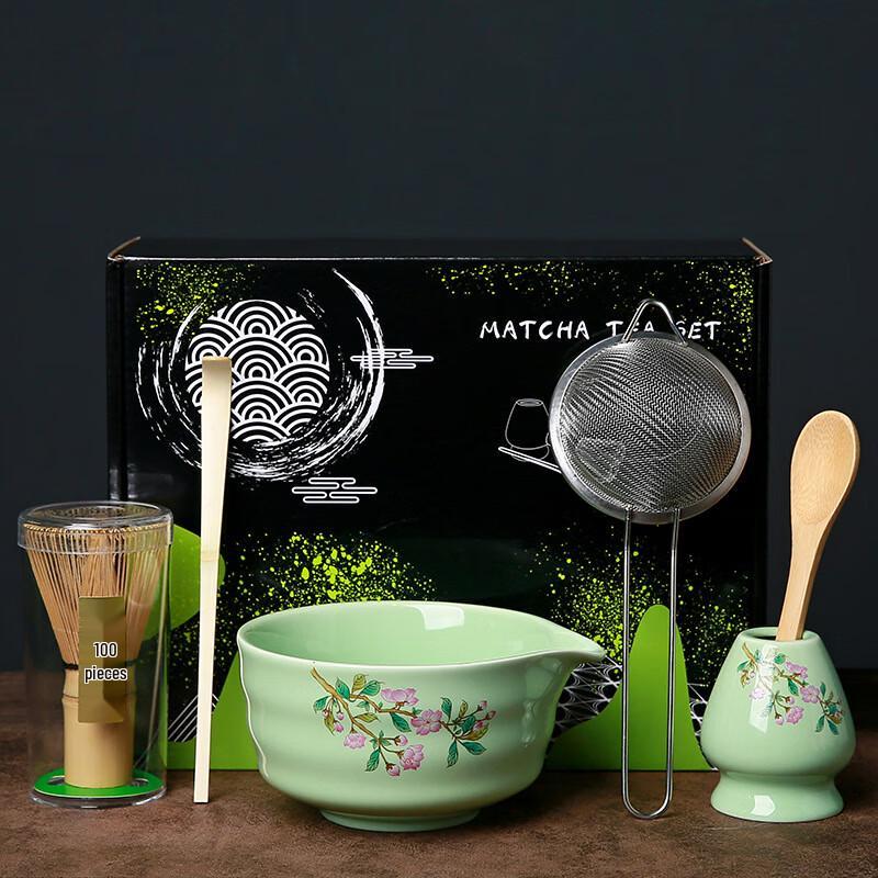 Japanese Ceramic Matcha Tea Ceremony Set