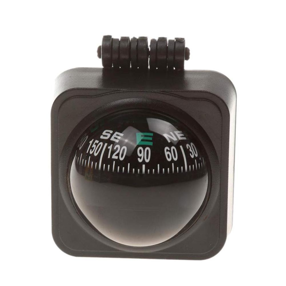 Adjustable Navigation Dashboard Car Compass Cycling Hiking Direction Pointing Guide Ball Shaped