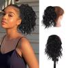 Extensiones de coleta rizadas y onduladas, extensiones de cabello sintéticas con clip, elegantes para uso diario, accesorios para el cabello, Halloween y Navidad.