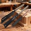 Wisteria Pattern Double-Edged Japanese SK5 Hand Saw - Tenon and Crosscut Backsaw