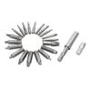 Screw Extractor Set Tools Gifts for Men Broken Damaged & Stripped Screw Remover Set 24Pcs Demolition Tool