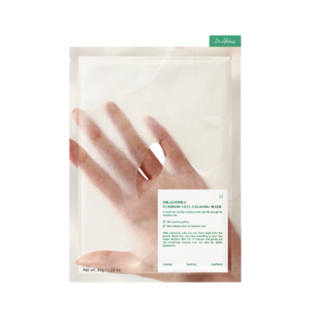 

Dr. Elshea Cushion Calming Veil Mask (4 Sheets) – Soothing Sensitive Skin Mask