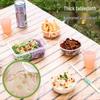 Meiliya Disposable Picnic & Camping Tableware Set