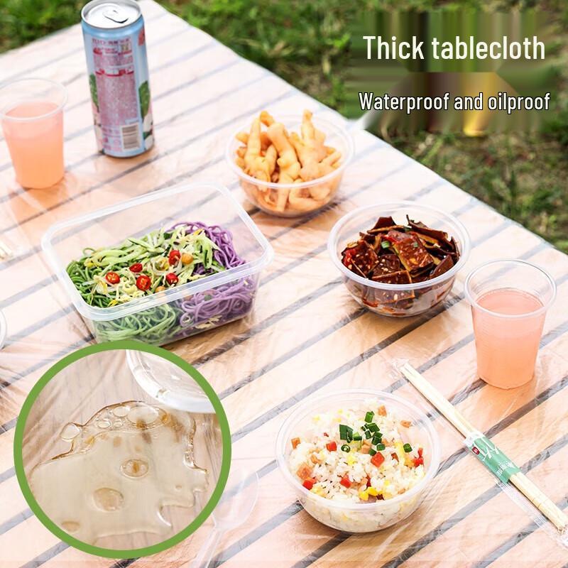 Meiliya Einweg-Picknick- & Camping-Geschirrset