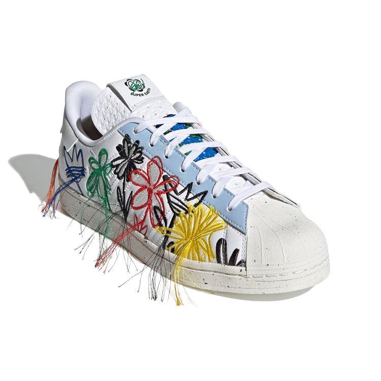 Sean Wotherspoon X Adidas Superstar Super Earth Unisex Sneakers White Cloud-White Off-White FZ4724