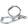 Tsukitoy Metal Sm Painless Locking 3 Levels Restraint Adult Handcuffs Sm Cosplay Props for Men and Women Handcuffs, Shackles, Restraints, Choker,