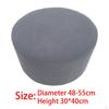 Round Ottoman Cover for Decor