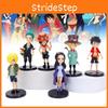 Piece 6pcs One Role Pvc Toy Model Desktop Decoration Children Gift Christmas