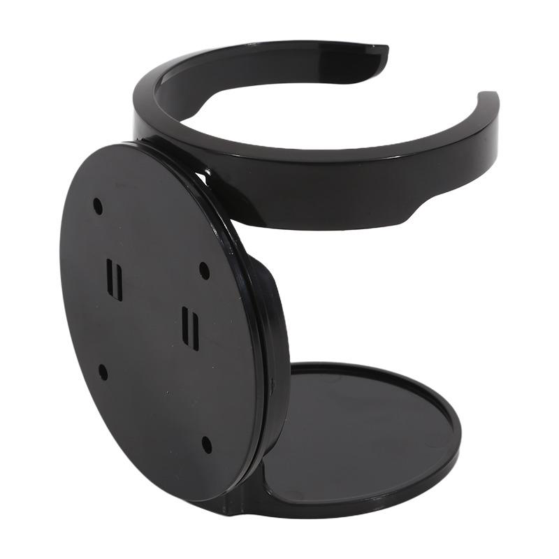 Tragbarer Langlebiger Wandmontierter Runder Becherhalter Faltbarer Selbstklebender Getränkehalter Mehrzweck Platzsparender Wand-Flaschenhalter