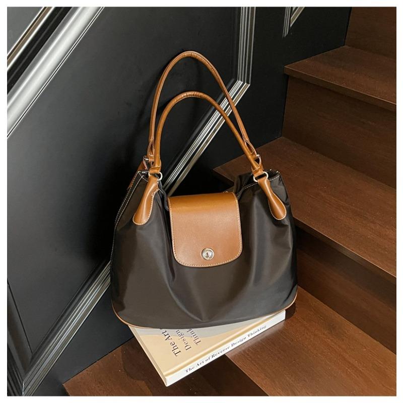 

Новая классическая сумка женская повседневная сумка-тоут большой вместимости универсальная сумка через плечо коричневый