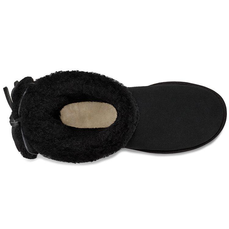 UGG Classic Double Bow Short 'Black' Women's 1127131-BLK