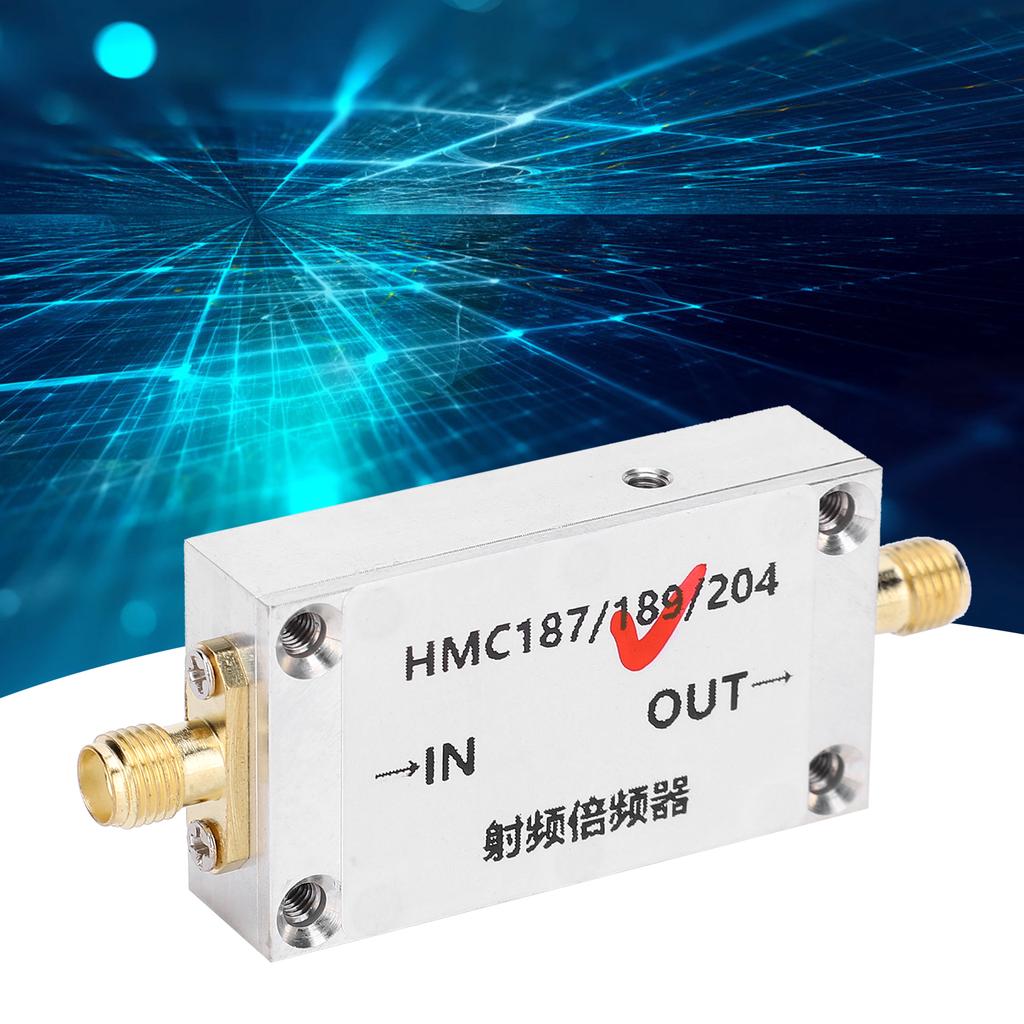 Frequency Doubler HMC189 Aluminum Alloy RF Radio Multiplier Radio Amplifier