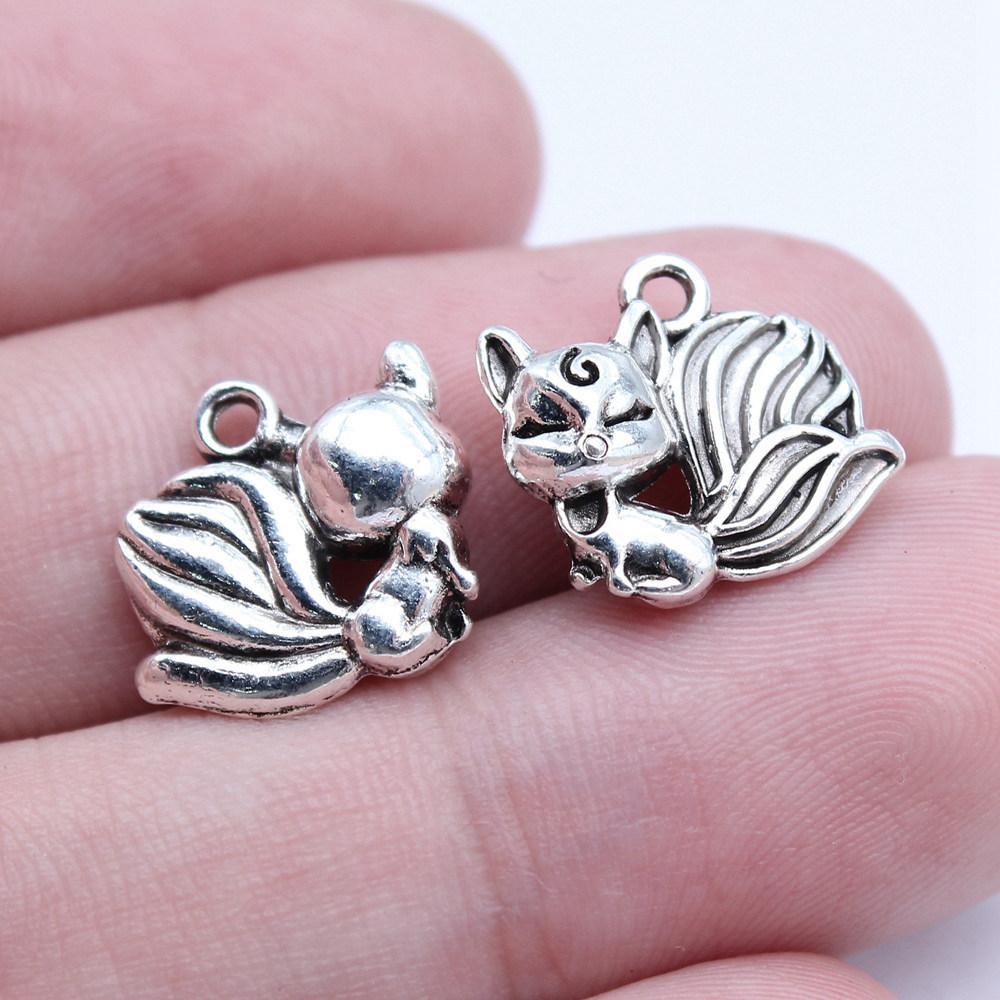 Charms Tiger Lion Wolf Pendants Kids' Jewelry Materials QC131